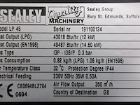 Sealey lp45 propaanheater (lpg) - afbeelding 3 van  3