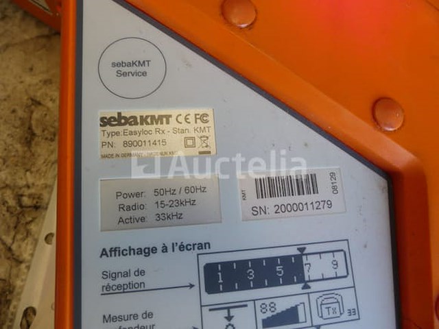 Seba ktm easyloc rx professionele ondergrondse kabeldetector - afbeelding 5 van  7