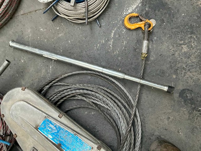 Secait t-35 staalkabel takel / tirfor - afbeelding 6 van  6