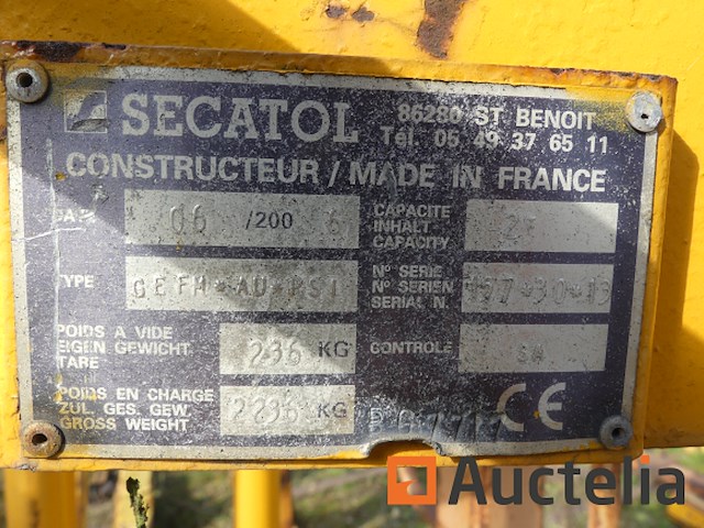 Secatol palletheffer - afbeelding 3 van  10