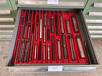 Seco assortiment draaibeitels inwendig