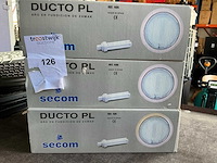 Secom plafondlamp (3x) - afbeelding 1 van  1
