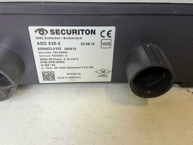 Securiton asd535-2 industriële rookdetectie-unit (2x) - afbeelding 8 van  10