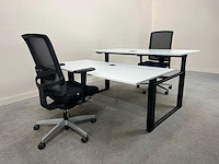 Sedus - 2p workbench + 2 x viasit bureaustoelen - bureau (4x) - afbeelding 5 van  12
