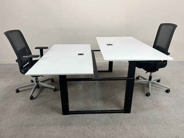 Sedus - 2p workbench + 2 x viasit bureaustoelen - bureaus (2x) - afbeelding 1 van  8