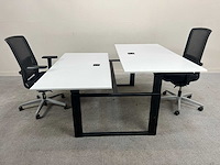Sedus - 2p workbench + 2 x viasit bureaustoelen - bureaus (3x) - afbeelding 1 van  12