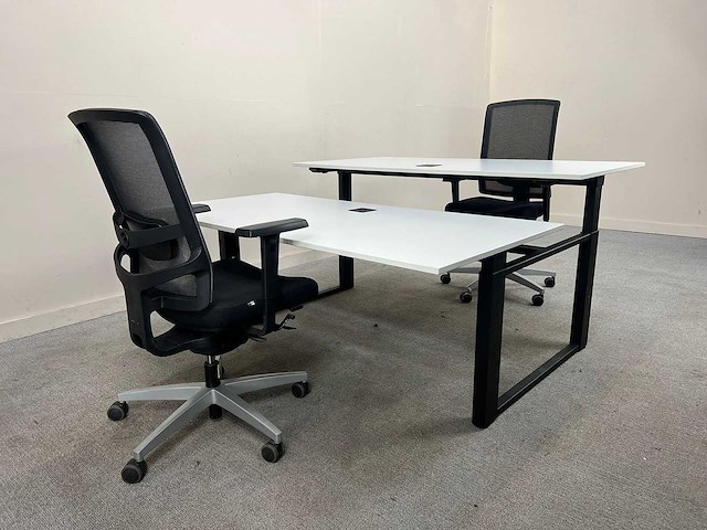 Sedus - 2p workbench + 2 x viasit bureaustoelen - bureaus (3x) - afbeelding 5 van  12