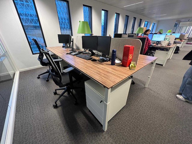 Sedus - 4p workbench - bureau (2x) - afbeelding 4 van  10