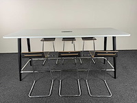 Sedus - bartafel + 6 barkrukken - vergaderset - afbeelding 4 van  5