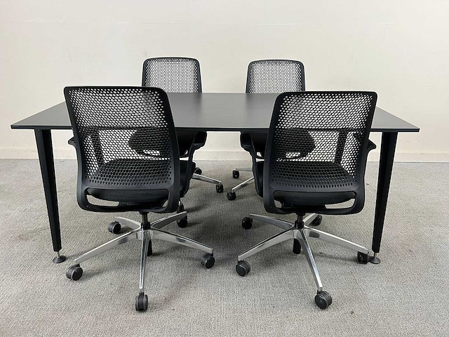 Sedus - mastermind - tafel+4 stoelen - vergaderset - afbeelding 1 van  7