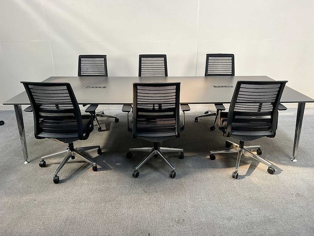 Sedus - mastermind + 6 steelcase think vergaderstoelen - vergaderset - afbeelding 16 van  21