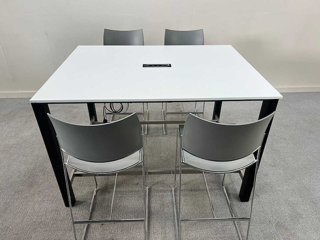 Sedus - mastermind hoge vergadertafel + 4 x casala hoge krukken - vergaderset - afbeelding 9 van  14