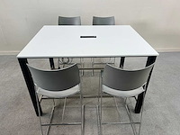 Sedus - mastermind hoge vergadertafel + 4 x casala hoge krukken - vergaderset - afbeelding 9 van  14