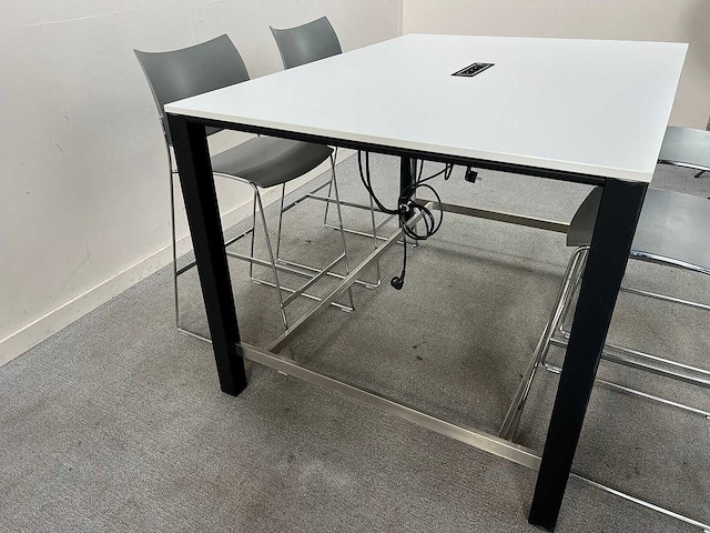 Sedus - mastermind hoge vergadertafel + 4 x casala hoge krukken - vergaderset - afbeelding 8 van  14