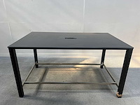 Sedus - mastermind hoge vergadertafel + 6 x casala hoge krukken - vergaderset - afbeelding 3 van  7