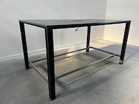 Sedus - mastermind hoge vergadertafel + 6 x casala hoge krukken - vergaderset - afbeelding 6 van  7