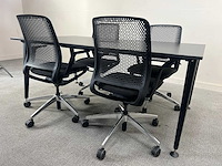 Sedus - vergadertafel + 4 sedus se:motion vergaderstoelen - vergaderset - afbeelding 5 van  9