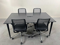 Sedus - vergadertafel + 4 sedus se:motion vergaderstoelen - vergaderset - afbeelding 7 van  9