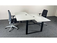 Sedus/drabert - dubbele workbench incl 2 x bureaustoelen - bureau (2x) - afbeelding 5 van  7