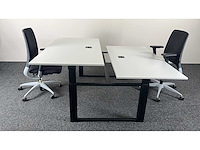 Sedus/drabert - dubbele workbench incl 2 x bureaustoelen - bureau - afbeelding 2 van  8