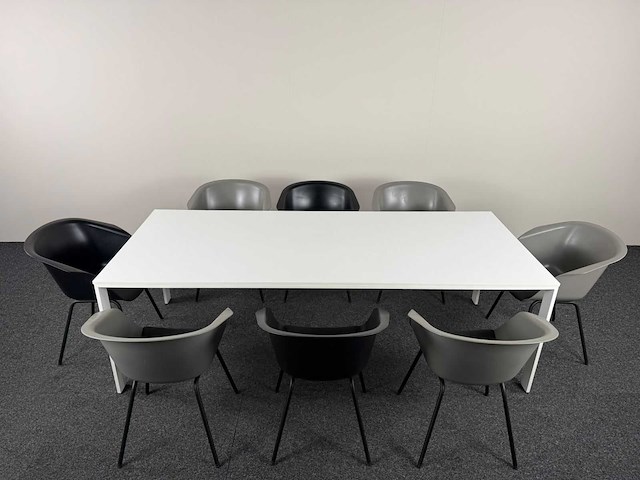 Sedus/drisag - tafel + 8 stoelen - vergaderset - afbeelding 6 van  6