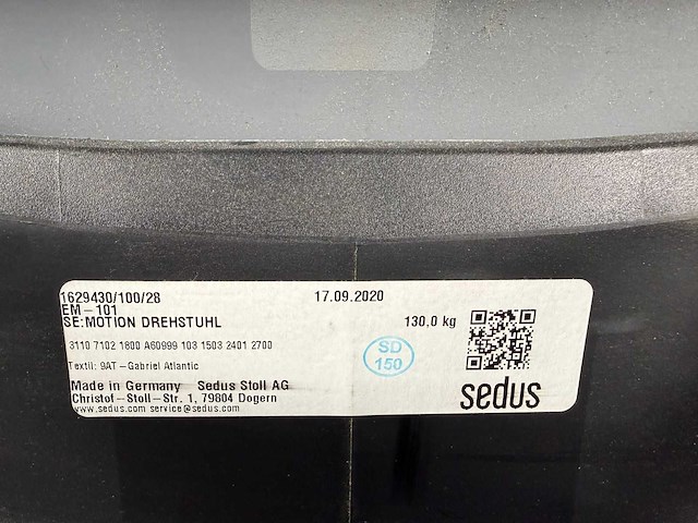 Sedus:se motion - bureaustoel (2x) - afbeelding 4 van  4