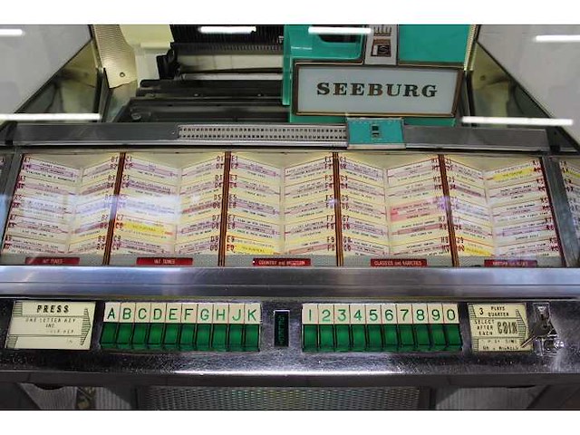 Seeburg - l100 - jukebox - afbeelding 6 van  9