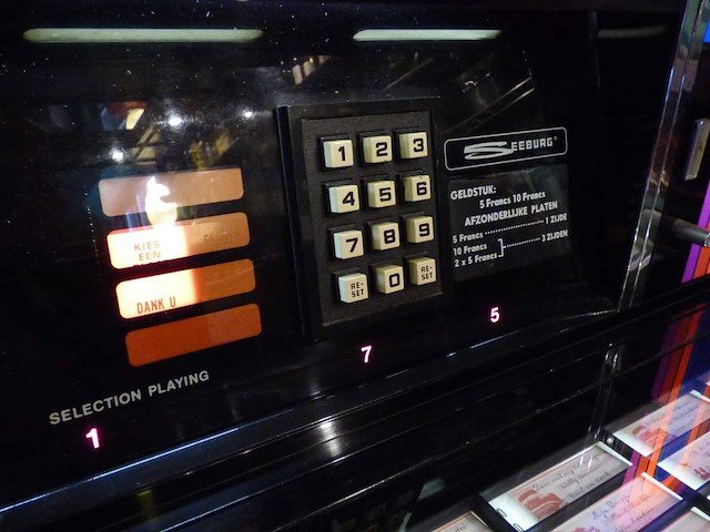 Seeburg jukebox - afbeelding 7 van  8