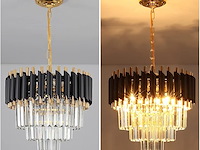 Seenvlog moderne led kristallen hanglamp - afbeelding 3 van  4