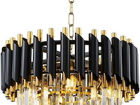 Seenvlog moderne led kristallen hanglamp - afbeelding 1 van  4