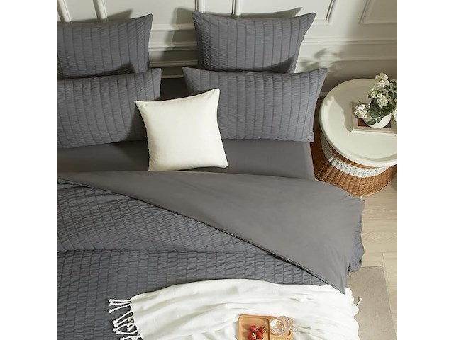 Seersucker beddengoed (135 x 200 cm) - afbeelding 2 van  3