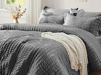 Seersucker beddengoed (135 x 200 cm) - afbeelding 1 van  4