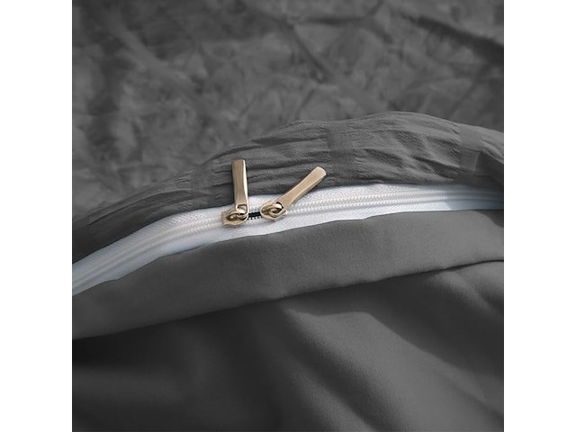 Seersucker beddengoed (135 x 200 cm) - afbeelding 2 van  4