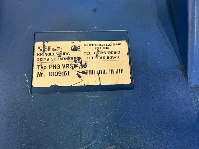 Sef phg vrs1c/1d industriële bedieningsunit (2x) - afbeelding 7 van  7