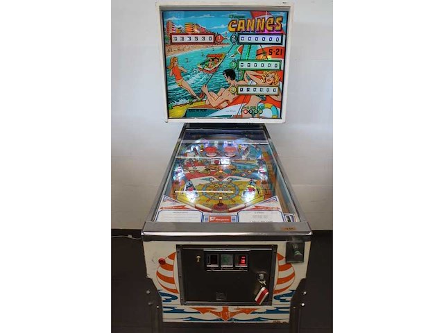 Segasa - cannes - flipperkast - afbeelding 2 van  8