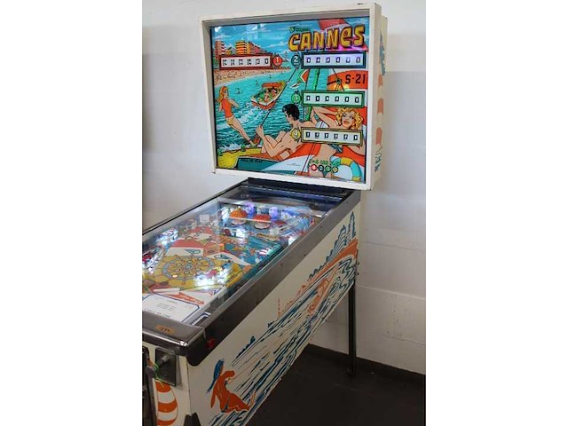 Segasa - cannes - flipperkast - afbeelding 3 van  8