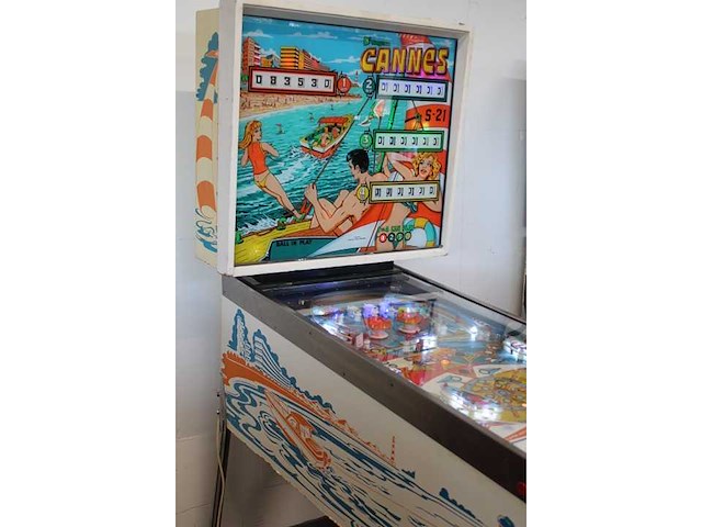 Segasa - cannes - flipperkast - afbeelding 4 van  8