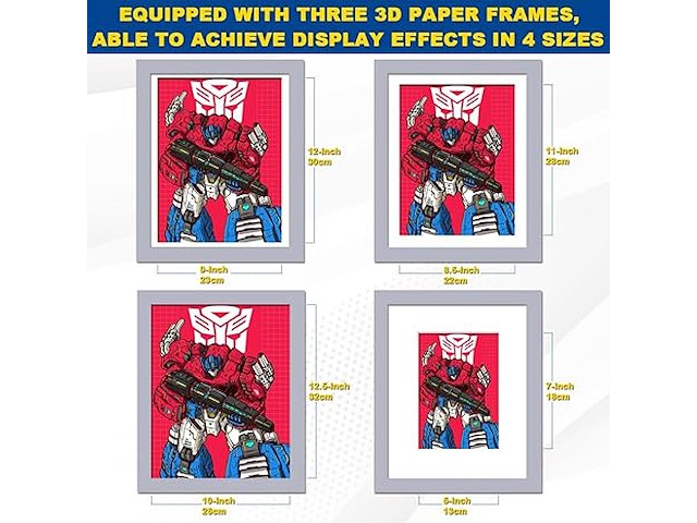 Seilzug kids art frame set v 4 - afbeelding 3 van  4