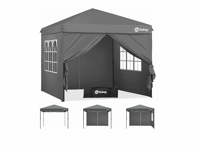 Sekey easy-up partytent paviljoen 3×3m - afbeelding 1 van  1