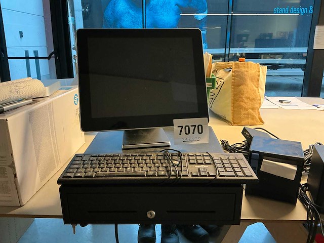 Sekuriet pp-9645c touchscreen kassasysteem - afbeelding 1 van  6