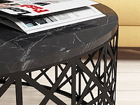 Selin salontafel | 100% melamine | zwart - afbeelding 2 van  4