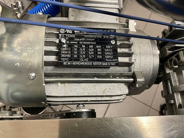 Selmi r200 legend enrobeerband (tempereermachine) chocolade - functioneel - afbeelding 3 van  11