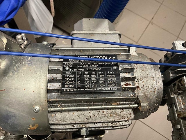 Selmi r200 legend enrobeerband (tempereermachine) chocolade - functioneel - afbeelding 2 van  17