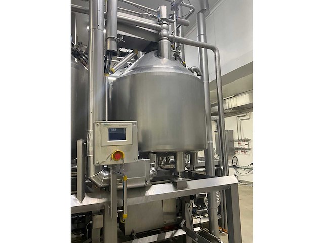 Selo 6-delige industriële sauzenbereidingsinstallatie (kook- en koeltanks) - afbeelding 5 van  48