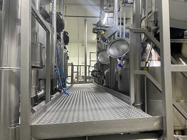 Selo 6-delige industriële sauzenbereidingsinstallatie (kook- en koeltanks) - afbeelding 9 van  48