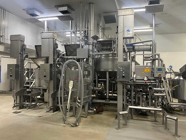 Selo 6-delige industriële sauzenbereidingsinstallatie (kook- en koeltanks) - afbeelding 12 van  48