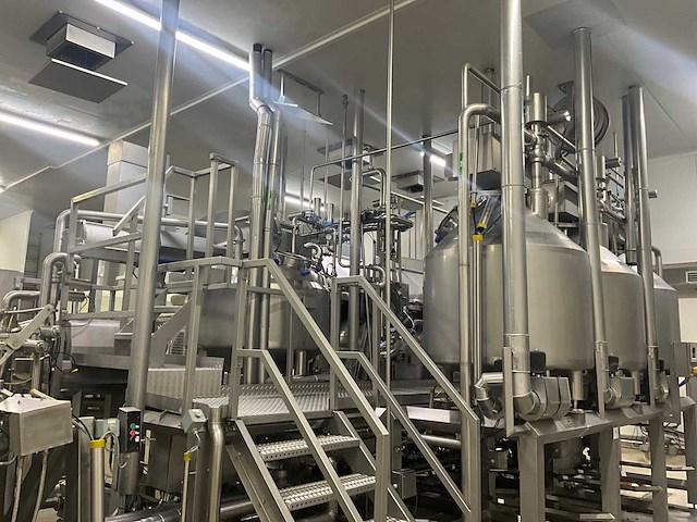 Selo 6-delige industriële sauzenbereidingsinstallatie (kook- en koeltanks) - afbeelding 40 van  48