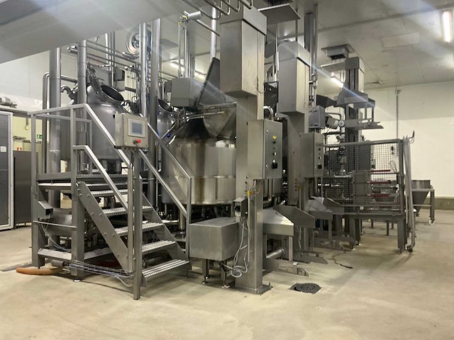 Selo 6-delige industriële sauzenbereidingsinstallatie (kook- en koeltanks) - afbeelding 42 van  48