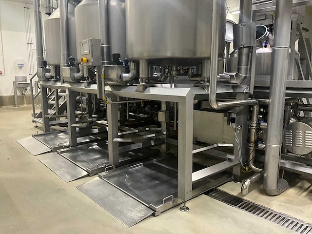 Selo 6-delige industriële sauzenbereidingsinstallatie (kook- en koeltanks) - afbeelding 46 van  48