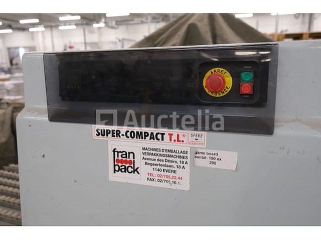 Semi-automatische tunnel-warmte- en filmmengmachine sfere super-compact tl 50/40 sp - afbeelding 4 van  11